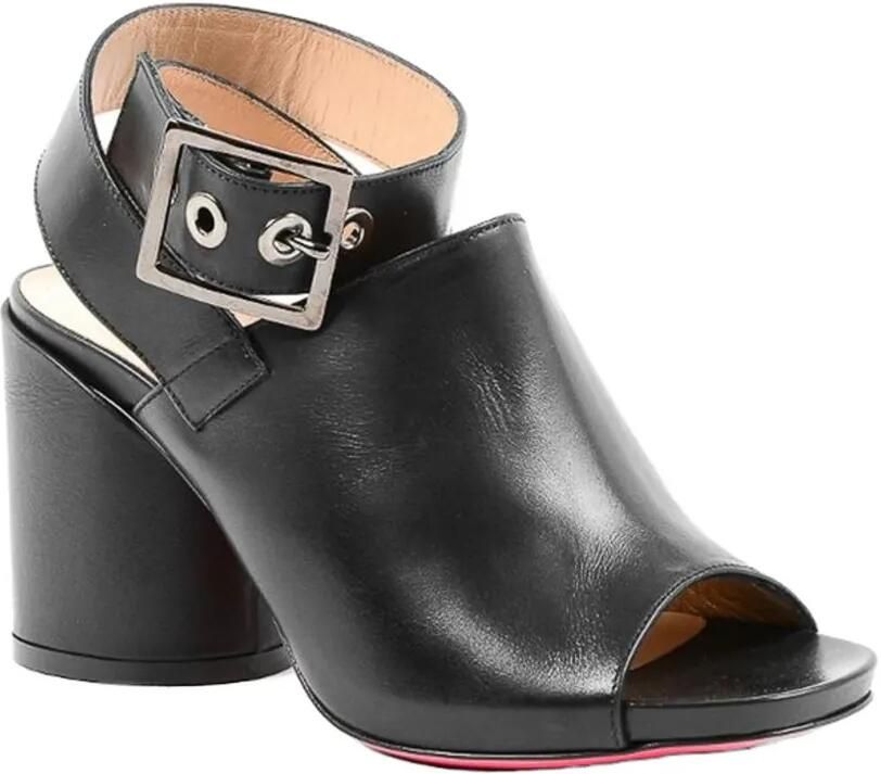 Dee Ocleppo Pumps met open neus en gespsluiting Zwart - Foto 2