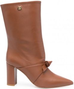 Dee Ocleppo Dominic laarzen met strikdetail Bruin
