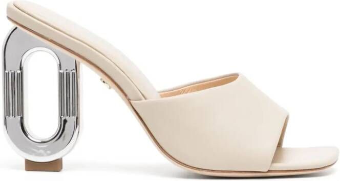 Dee Ocleppo Ibiza leren sandalen Beige