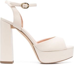 Dee Ocleppo Leren sandalen Beige