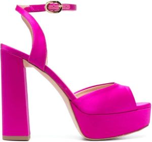 Dee Ocleppo Leren sandalen Roze