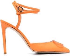Dee Ocleppo Pandora pumps met puntige neus Oranje