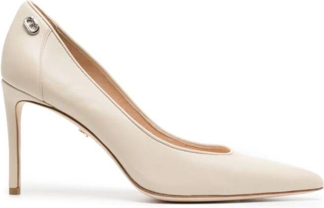 Dee Ocleppo Santorini leren pumps Beige