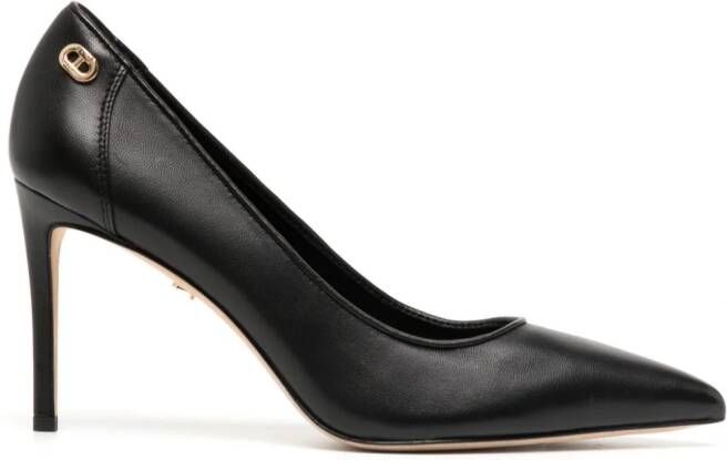 Dee Ocleppo Santorini leren pumps Zwart