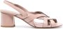 Del Carlo 65mm lakleren sandalen Roze - Thumbnail 1