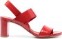 Del Carlo 75mm lakleren pumps Rood - Thumbnail 1