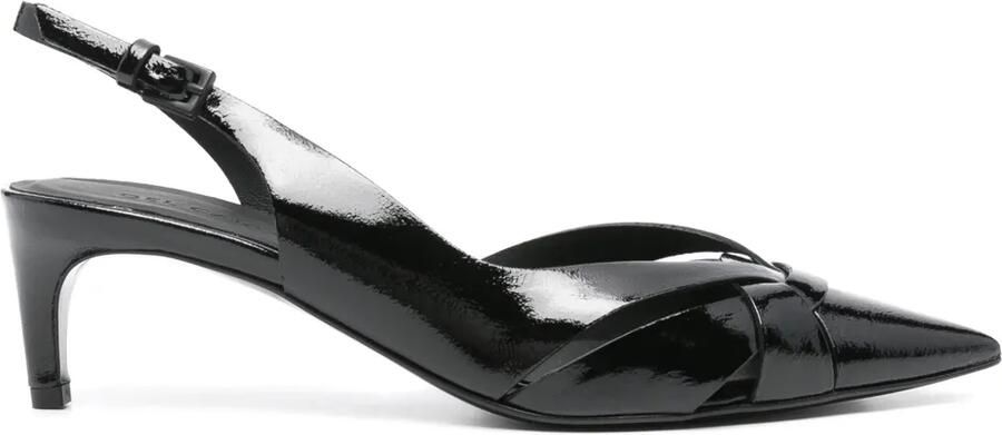 Del Carlo 50 mm Paris pumps Zwart