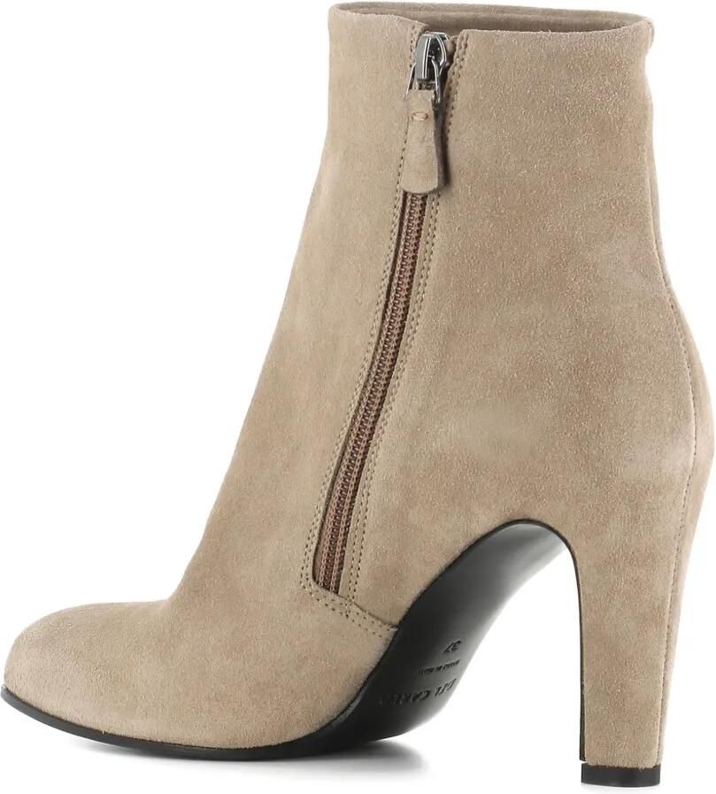 Del Carlo Enkellaarzen met rits Beige - Foto 2