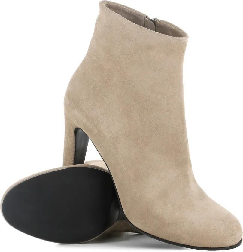Del Carlo Enkellaarzen met rits Beige - Foto 4