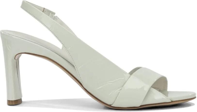 Del Carlo Lakleren sandalen Groen