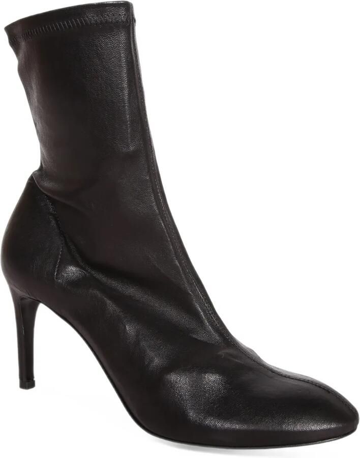 Del Carlo leather stiletto-heel boots Zwart - Foto 3