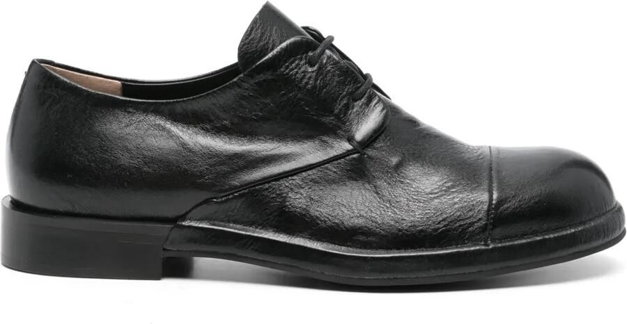 Del Carlo Leren brogues Zwart
