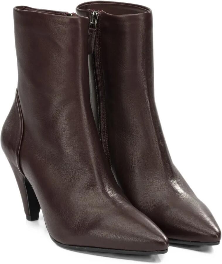 Del Carlo pointed-toe ankle boots Rood - Foto 3