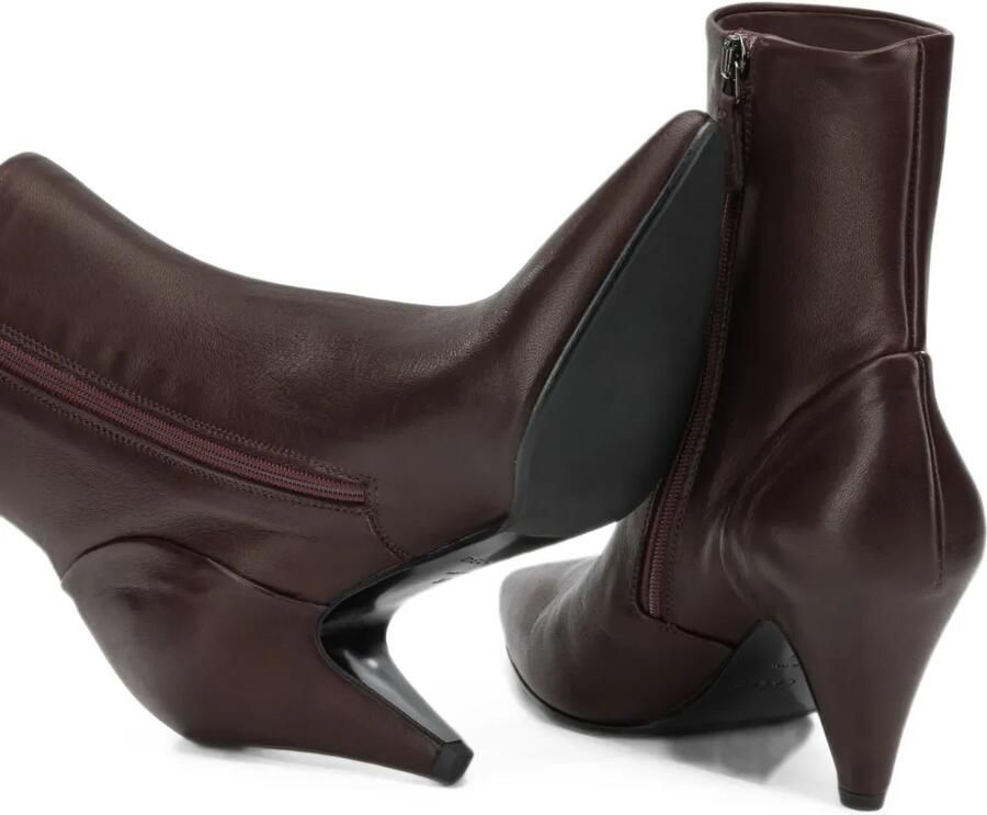 Del Carlo pointed-toe ankle boots Rood - Foto 4