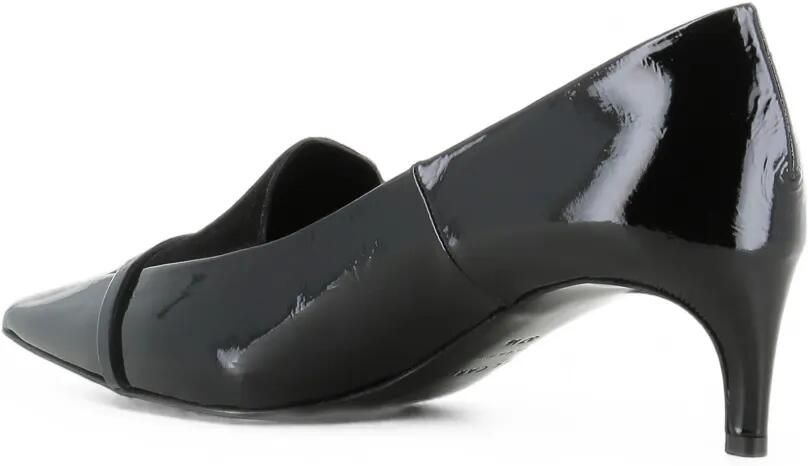 Del Carlo Pumps met gespdetail en puntige neus Zwart - Foto 4