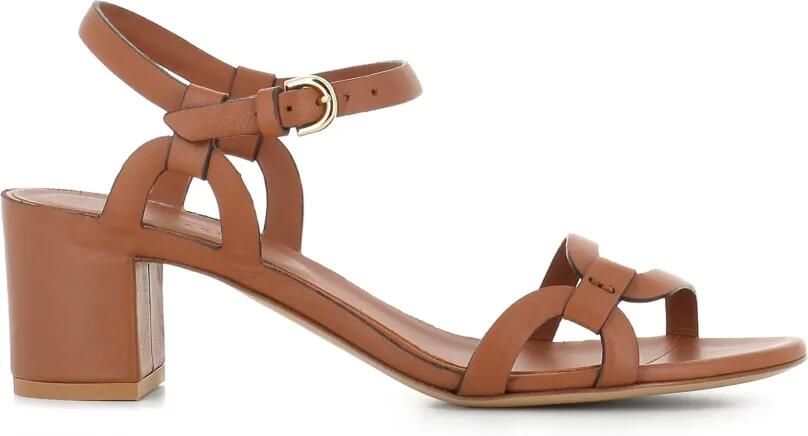 Del Carlo Sandalen met bandjes Bruin