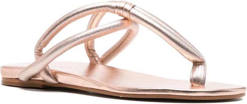 Del Carlo Sandalen met geknoopt detail Roze - Foto 4