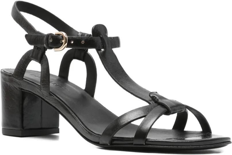 Del Carlo Sandalen met T-bandje Zwart - Foto 3
