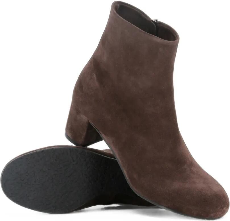 Del Carlo Suède enkellaarzen Bruin - Foto 3