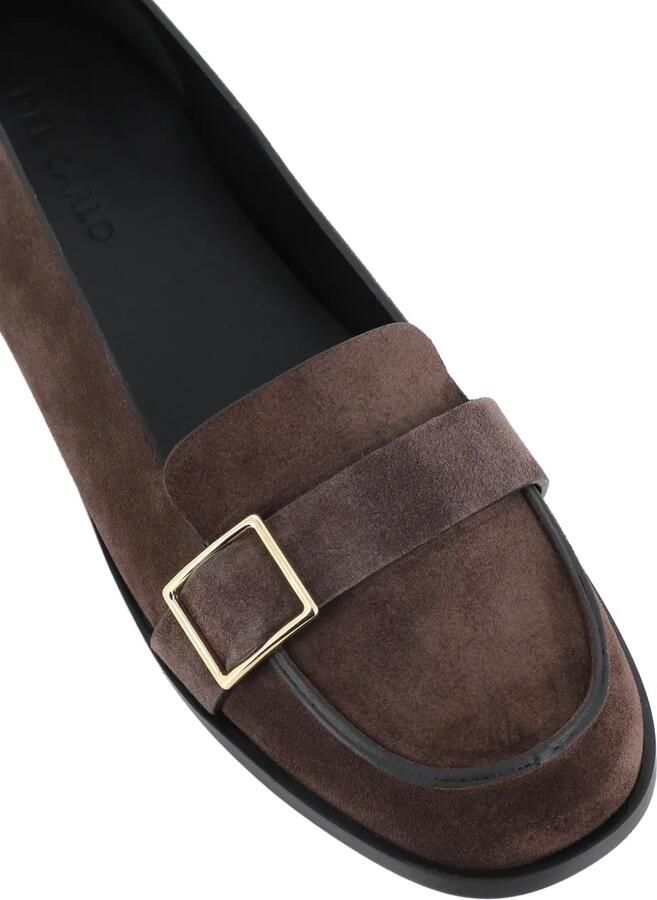 Del Carlo Suède loafers Bruin - Foto 2