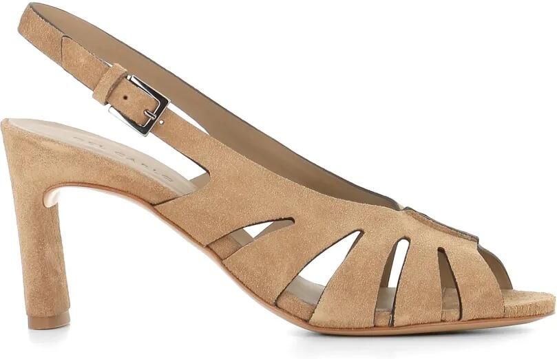 Del Carlo Uitgesneden sandalen Beige