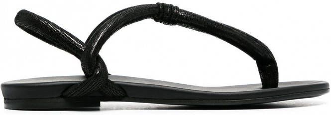 Del Carlo Dytt sandalen Zwart
