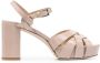 Del Carlo Madrid leren sandalen Roze - Thumbnail 1