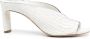 Del Carlo Tenerife 85mm leather mules Beige - Thumbnail 1