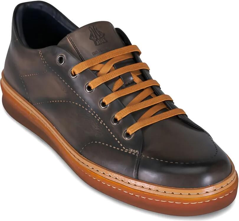 Di Bianco Leren sneakers Bruin - Foto 2