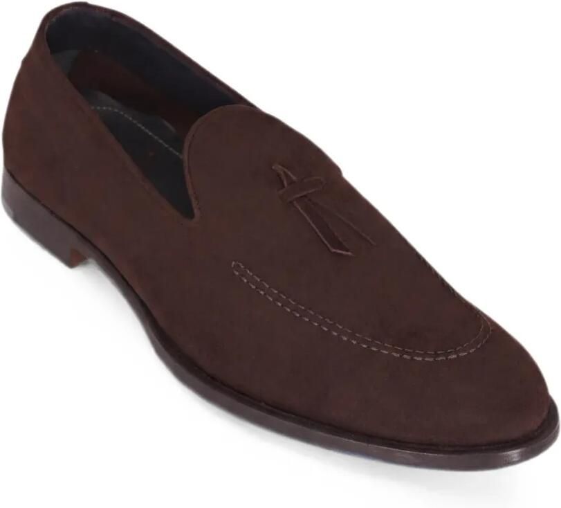 Di Bianco Rotella suède loafers Bruin - Foto 2