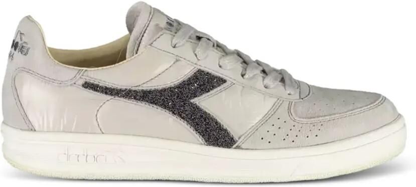 Diadora B.Elite glitter-logo sneakers Grijs