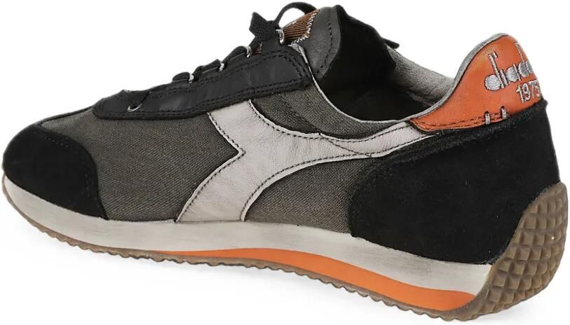 Diadora Equipe Dirty SW Evo sneakers met suède vlakken Zwart - Foto 2