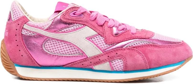 Diadora Equipe Revenge leren sneakers Roze