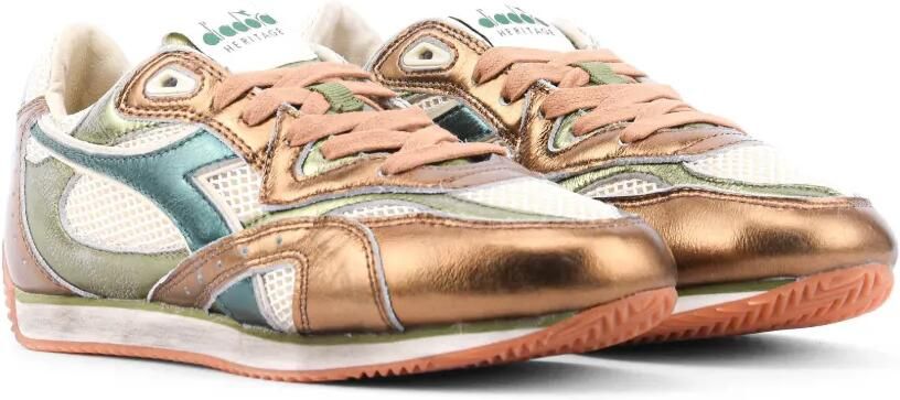 Diadora Equipe Revenge low-top sneakers Geel - Foto 5