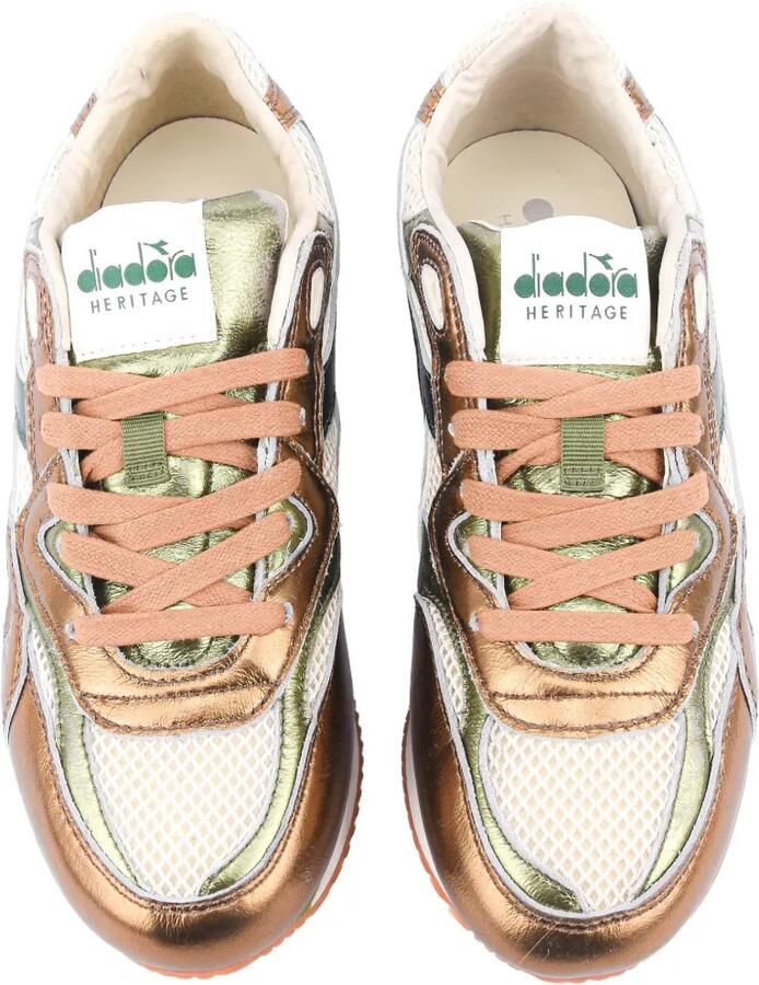 Diadora Equipe Revenge low-top sneakers Geel - Foto 2