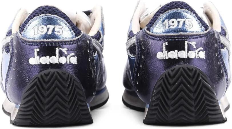 Diadora Equipe Revenge metallic leather sneakers Blauw - Foto 3