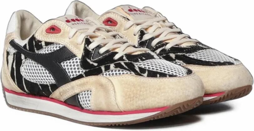 Diadora Equipe Revenge Totem sneakers met vlakken Beige - Foto 3
