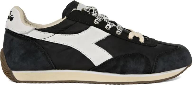 Diadora Equipe Vela SW sneakers met vlakken en logo-patch Zwart