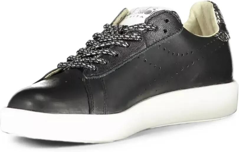 Diadora Geperforeerde sneakers met slangenleer-effect Zwart - Foto 2