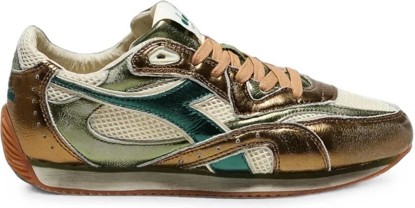 Diadora Heritage Equipe Revenge metallic sneakers Bruin