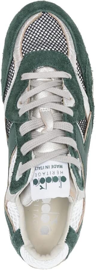 Diadora Heritage Equipe Revenge sneakers Groen - Foto 4