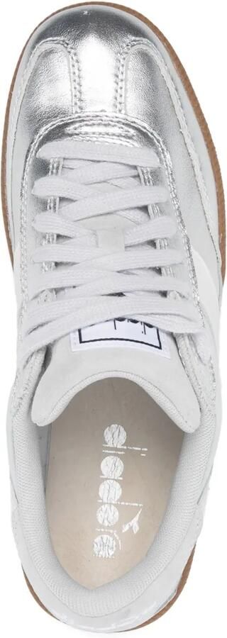 Diadora Ketallic leren sneakers Grijs - Foto 4