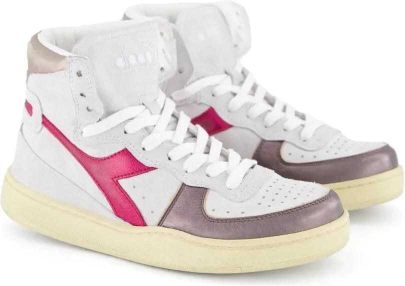 Diadora Mi Basket high-top sneakers Wit - Foto 4