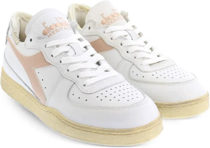 Diadora Mi Basket Low sneakers met veters Wit - Foto 2