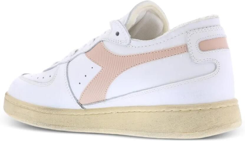 Diadora Mi Basket Low sneakers met veters Wit - Foto 3
