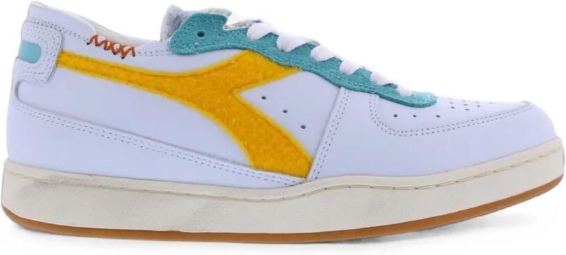 Diadora Mi Basket Row Cut sneakers Wit