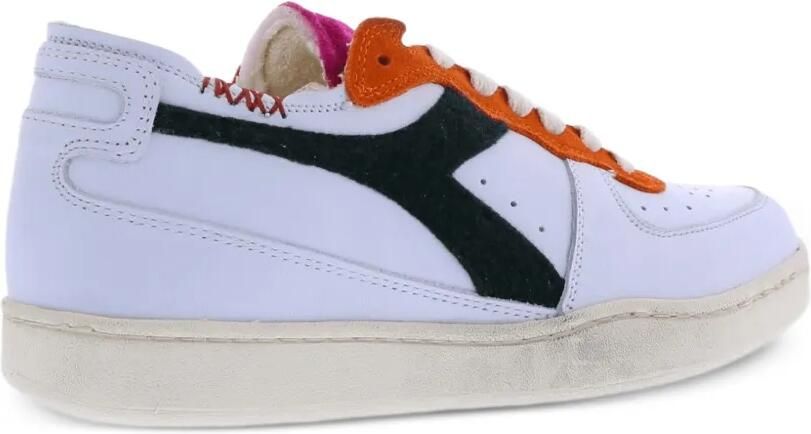 Diadora Mi Basket Row Cut sneakers Wit - Foto 3