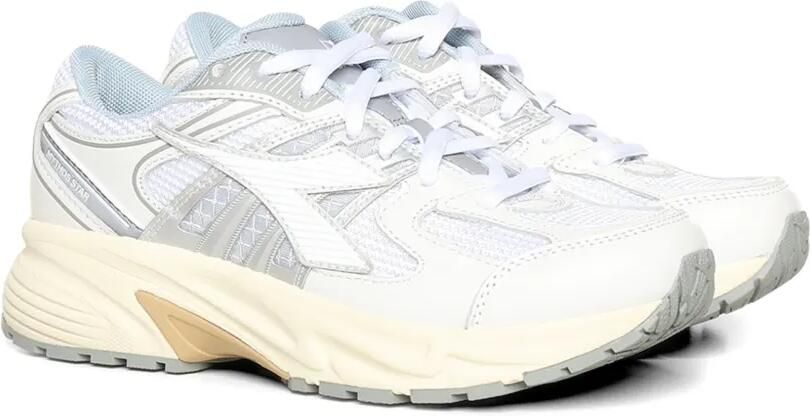 Diadora Mythos Star Lea sneakers met logodetail Wit - Foto 3