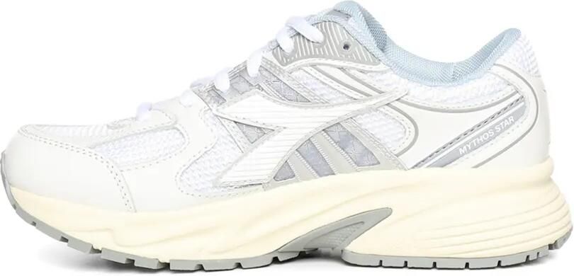 Diadora Mythos Star Lea sneakers met logodetail Wit - Foto 4