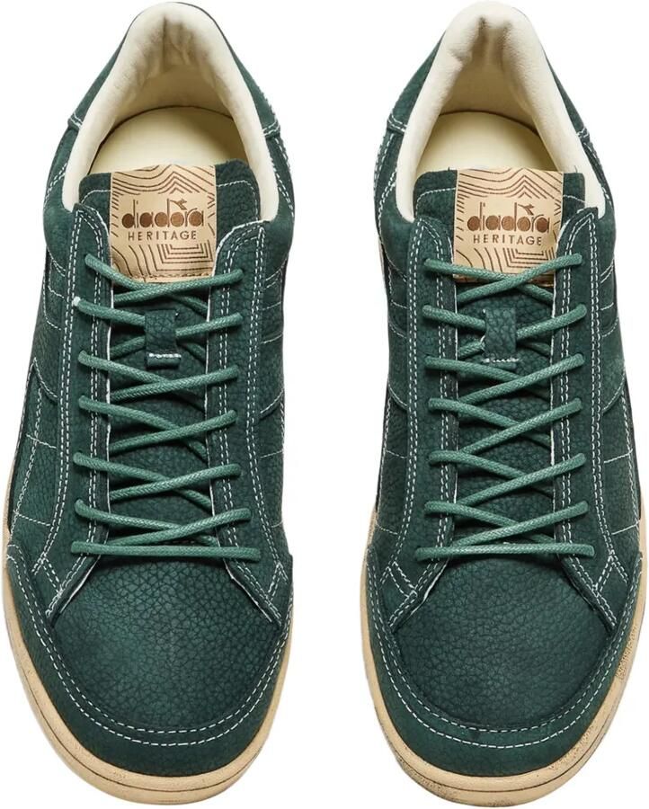 Diadora Prestige Seat leren sneakers Groen - Foto 2
